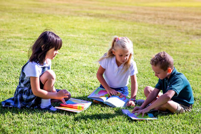 grade-schoolers book club